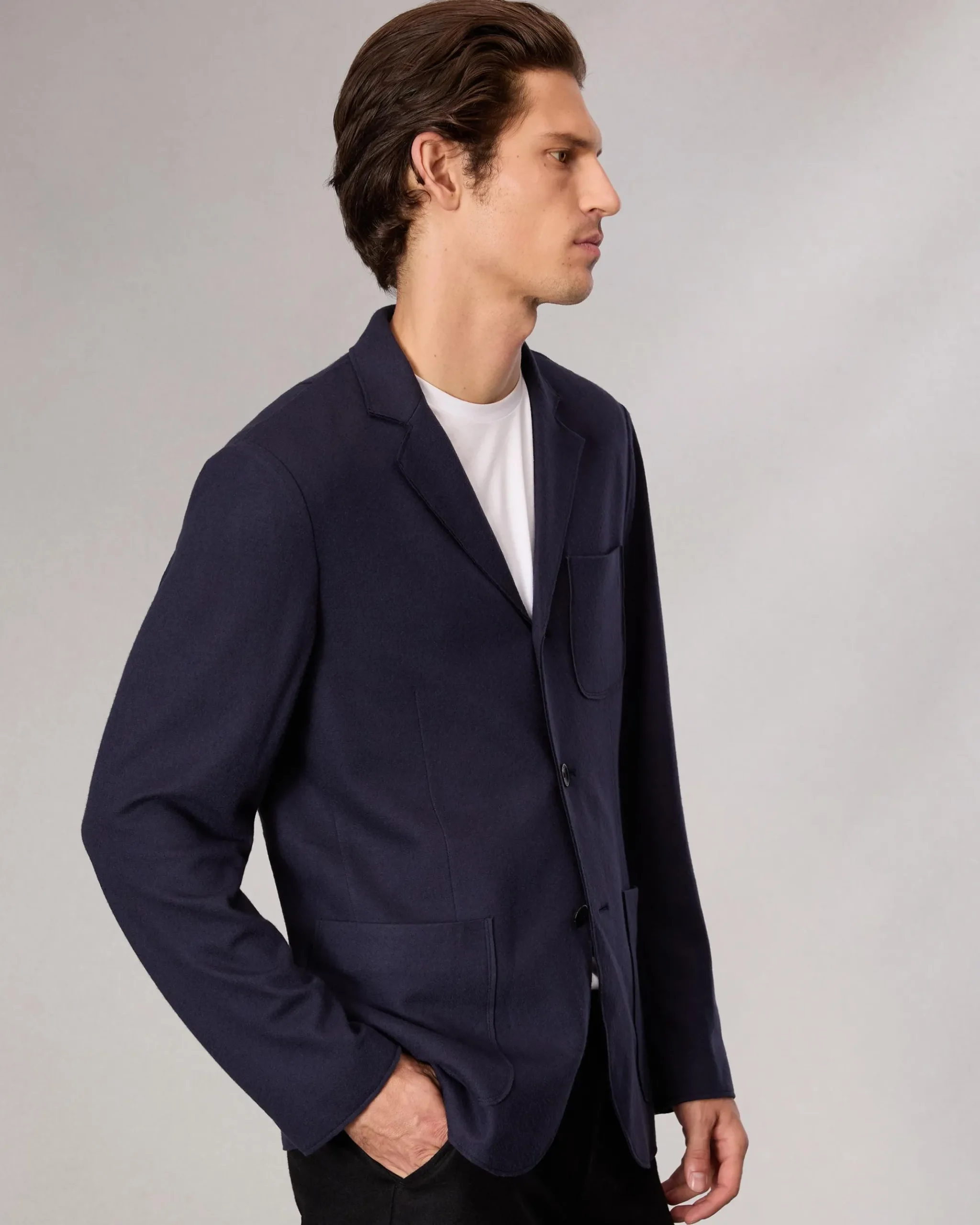 rag & bone Achilles Knit Blazer Dksaph Best