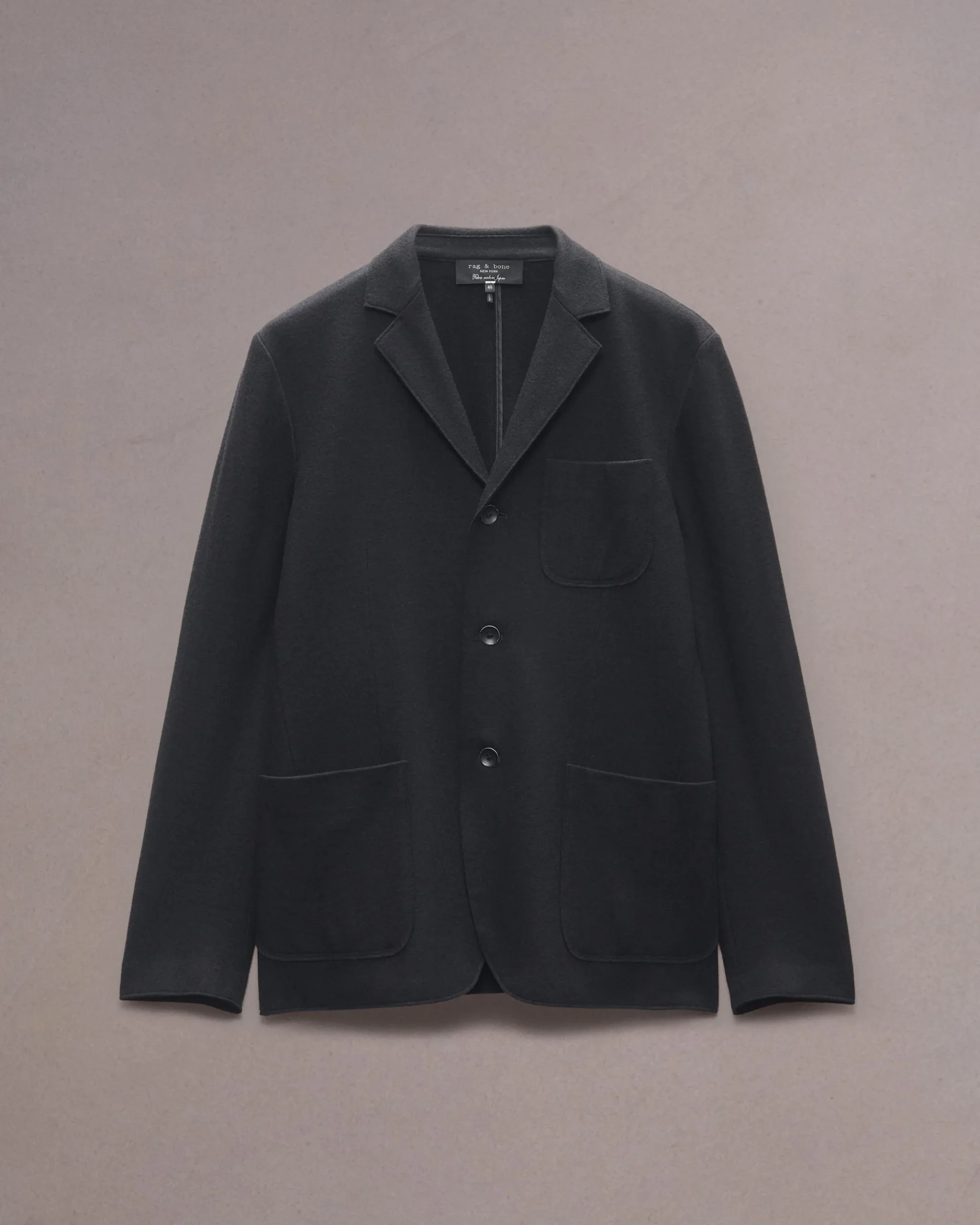 rag & bone Achilles Wool Cardigan Black Online