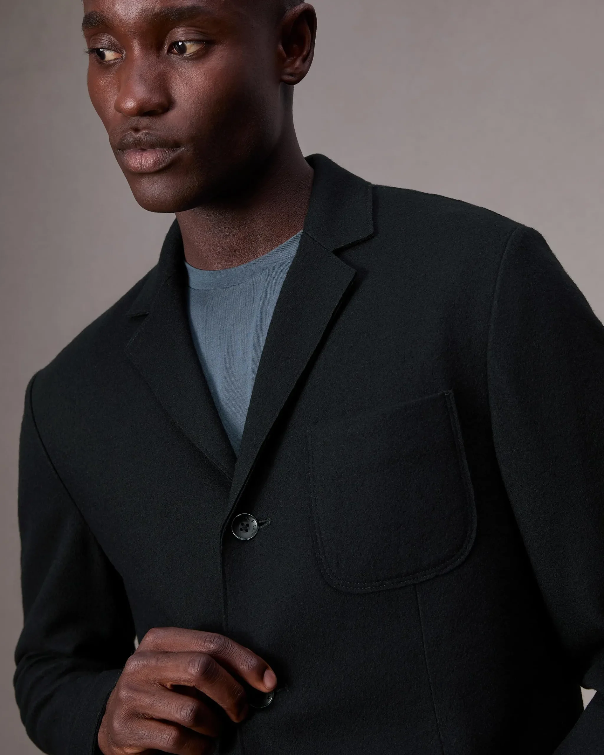 rag & bone Achilles Wool Cardigan Black Online