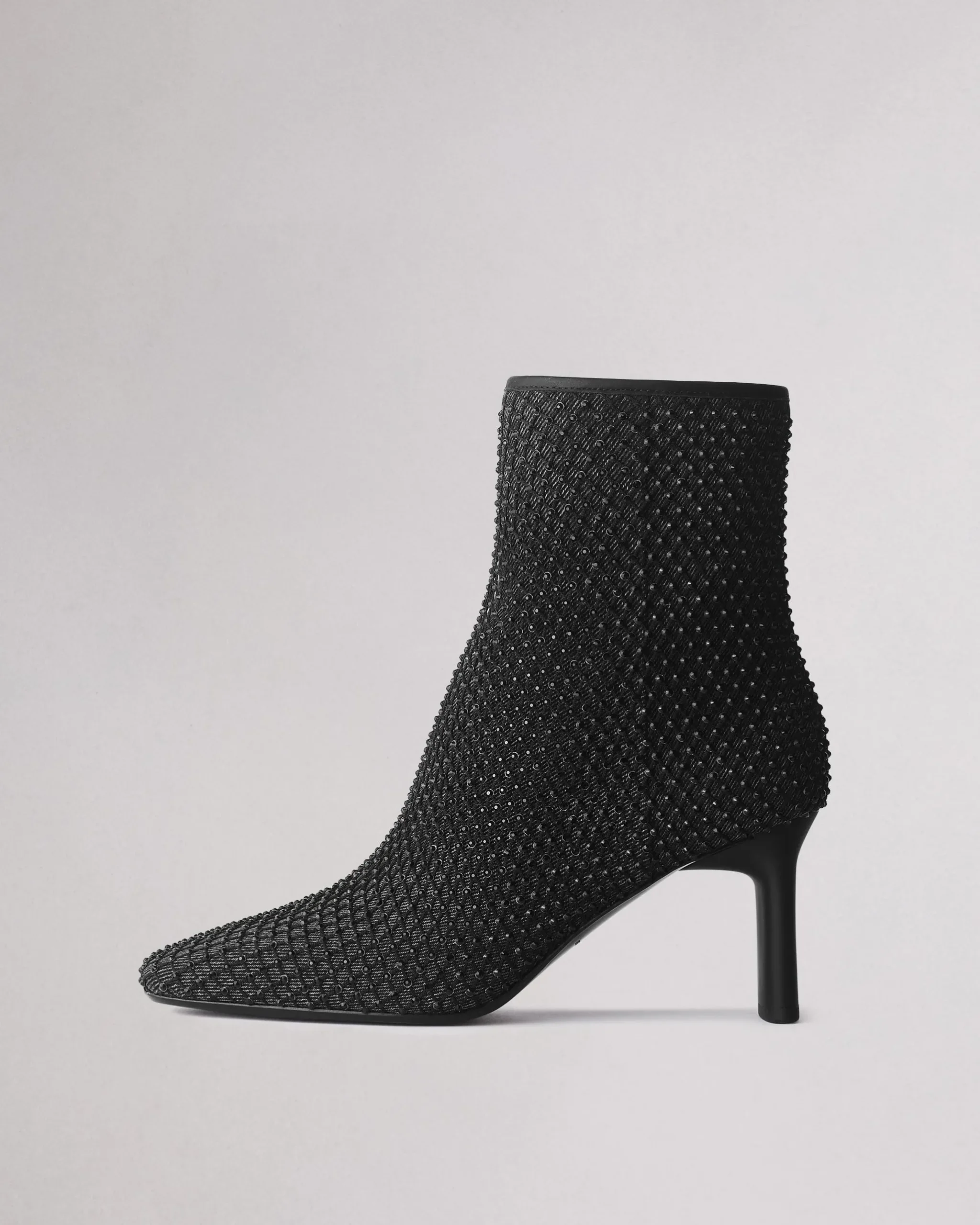 rag & bone Aja Diamante Boot Black Denim Online