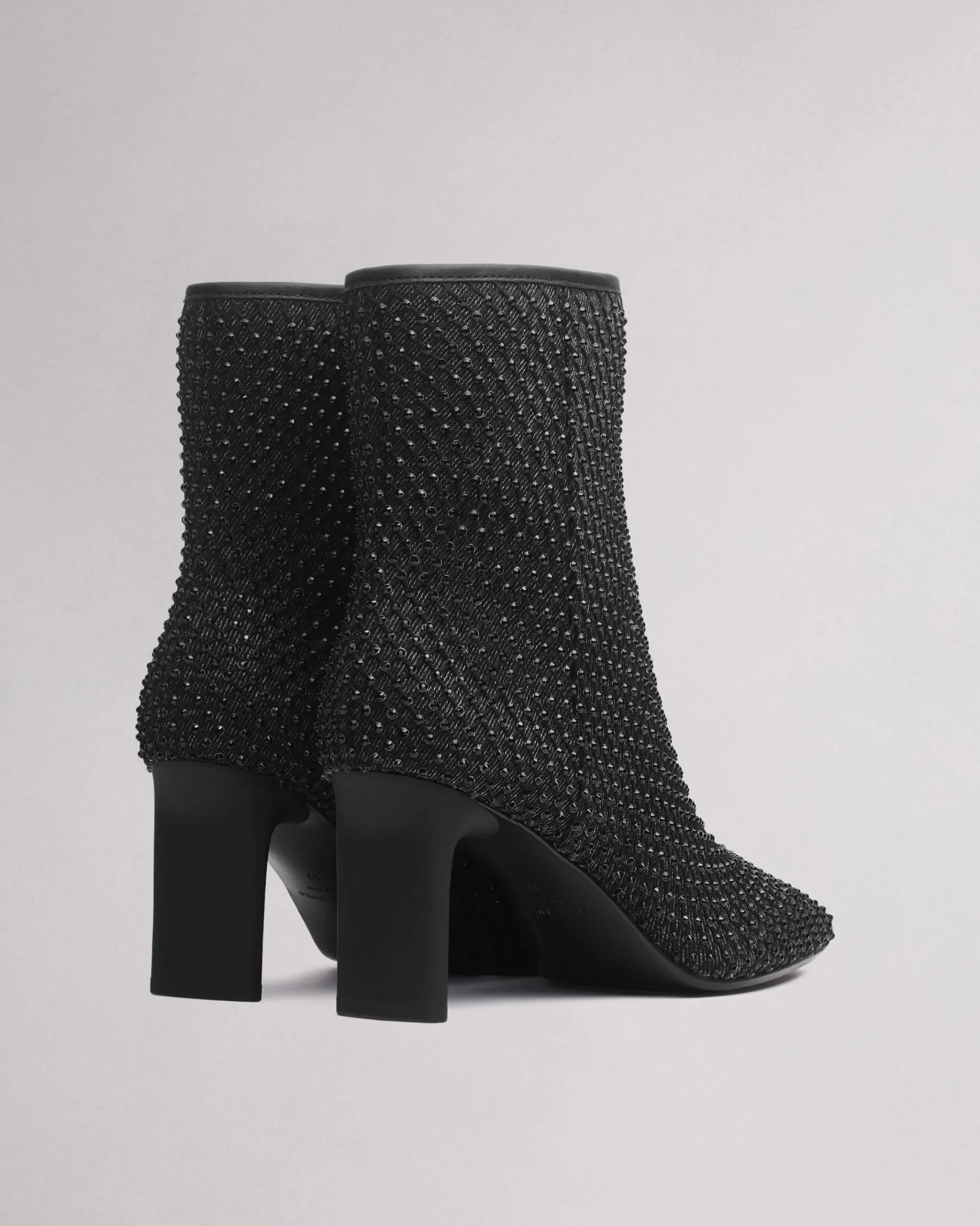 rag & bone Aja Diamante Boot Black Denim Online