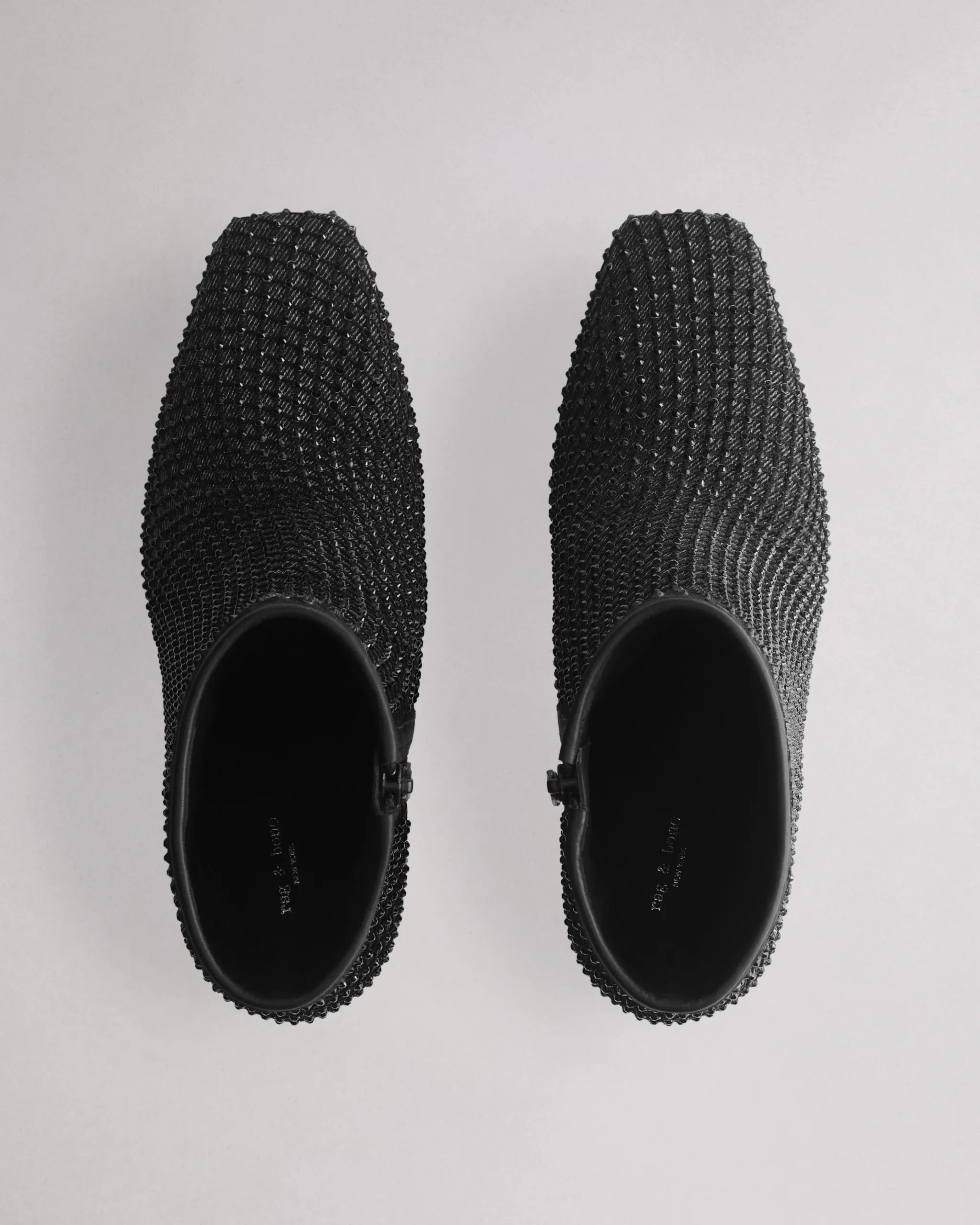rag & bone Aja Diamante Boot Black Denim Online