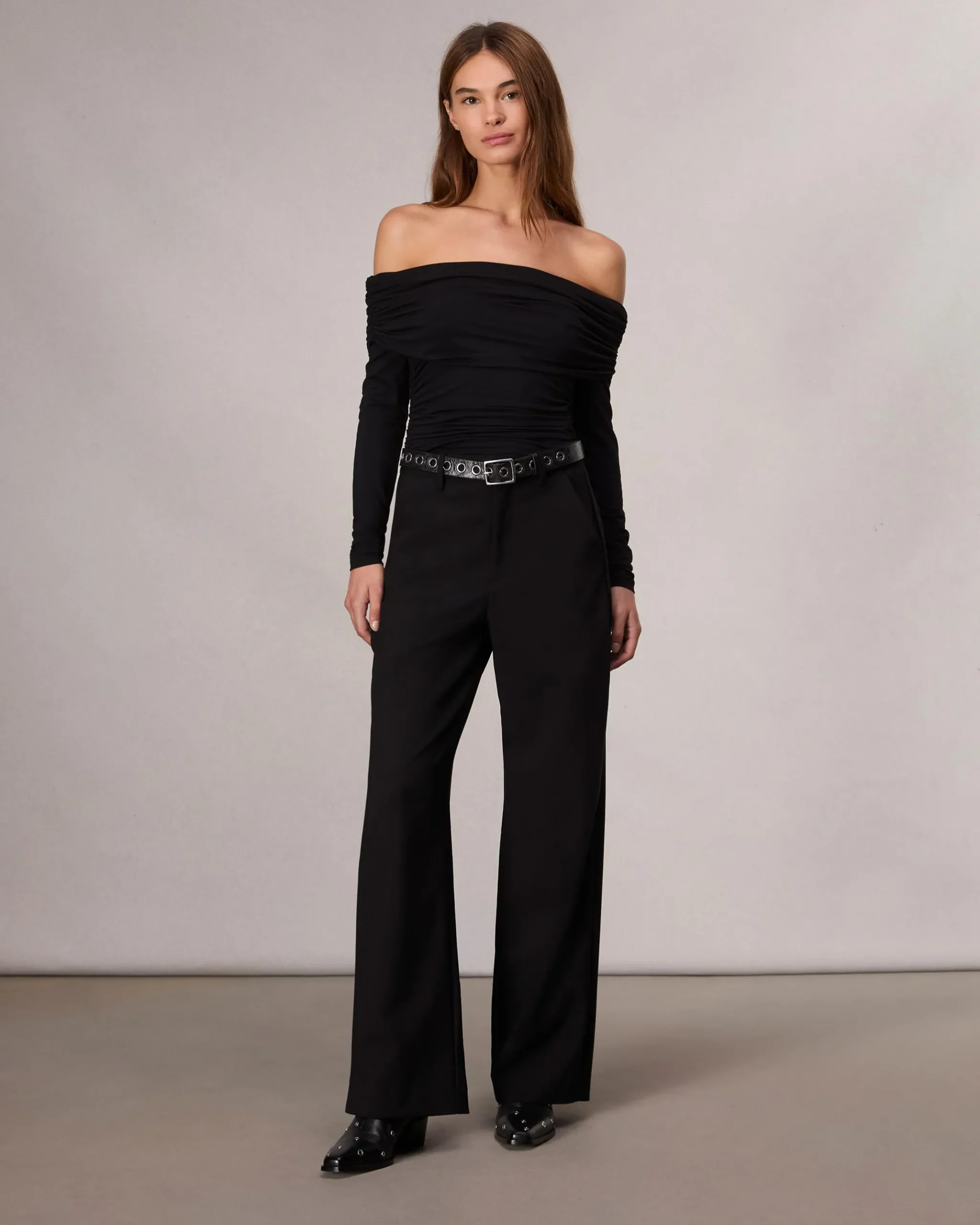rag & bone Andi Full-Length Pant Black Cheap