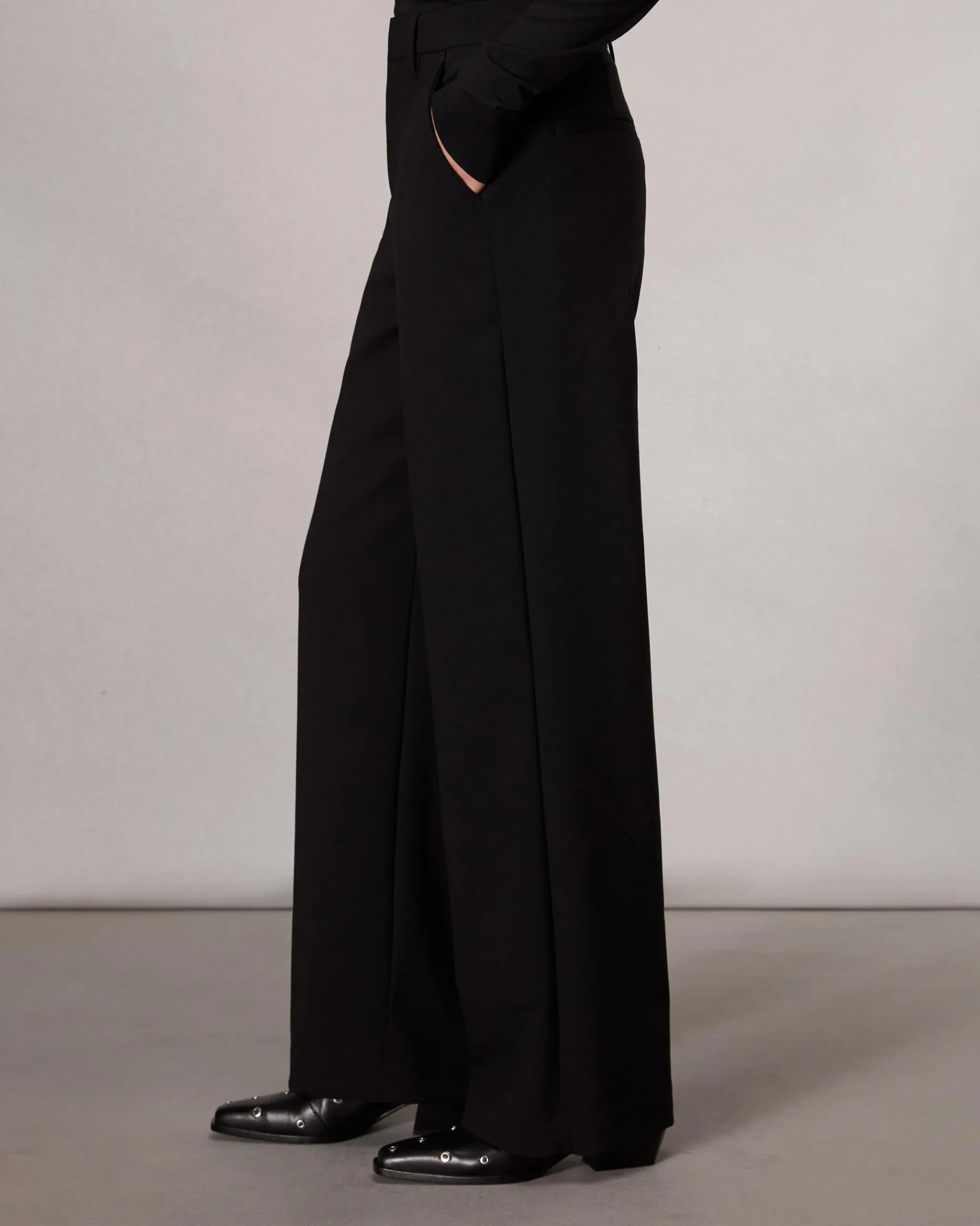 rag & bone Andi Full-Length Pant Black Cheap