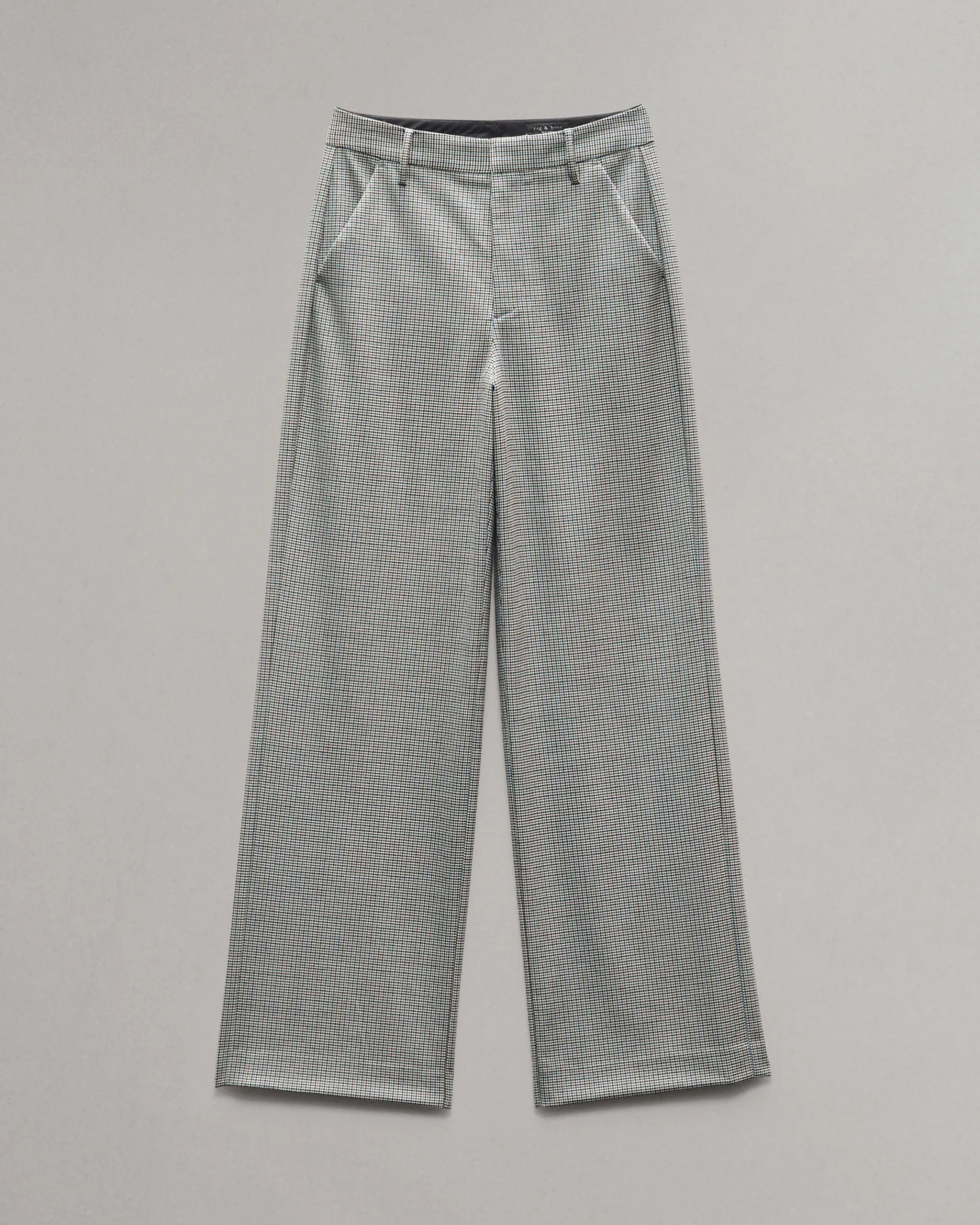 rag & bone Andi Full-Length Plaid Pant Blue Plaid Sale