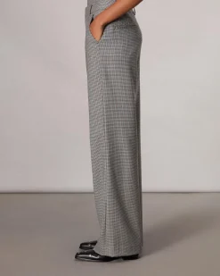 rag & bone Andi Full-Length Plaid Pant Blue Plaid Sale