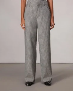 rag & bone Andi Full-Length Plaid Pant Blue Plaid Sale