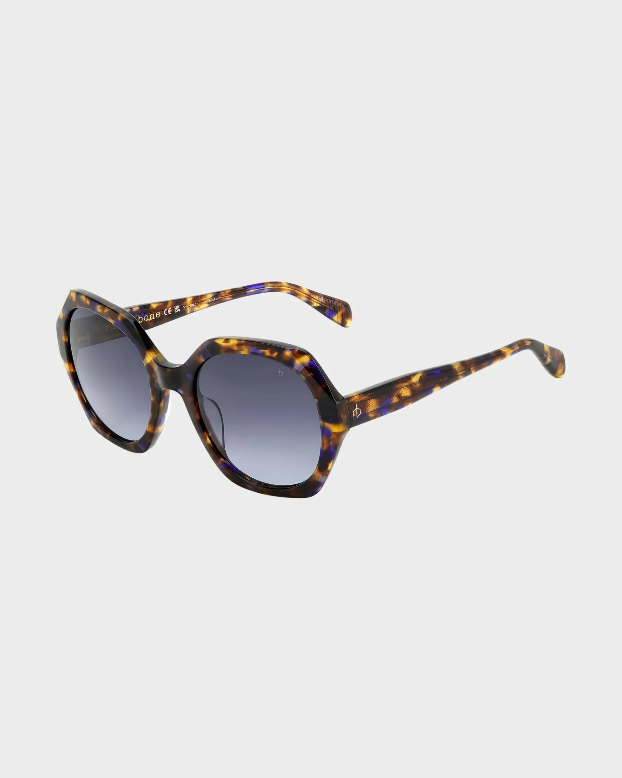 rag & bone Annalise Brown Blue Havana Cheap