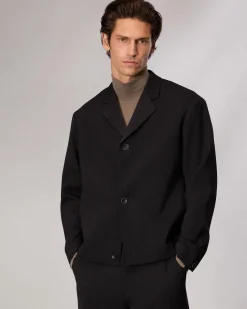 rag & bone Anton Striped Blazer Black Pinstripe Shop