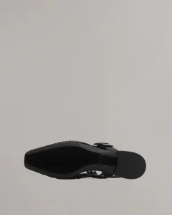 rag & bone Astra Slingback Flats Black Sale