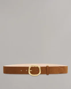 rag & bone Audrey Suede Belt Brownwood Suede Best