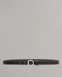 rag & bone Baby Audrey Leather Belt Black Cheap