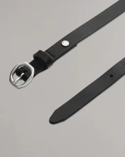 rag & bone Baby Audrey Leather Belt Black Cheap