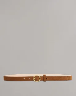 rag & bone Baby Audrey Suede Belt Brownwood Suede Hot