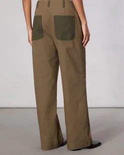 rag & bone Banks Full-Length Pant Army Outlet