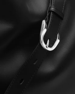 rag & bone Belize Leather Shopper Black Cheap