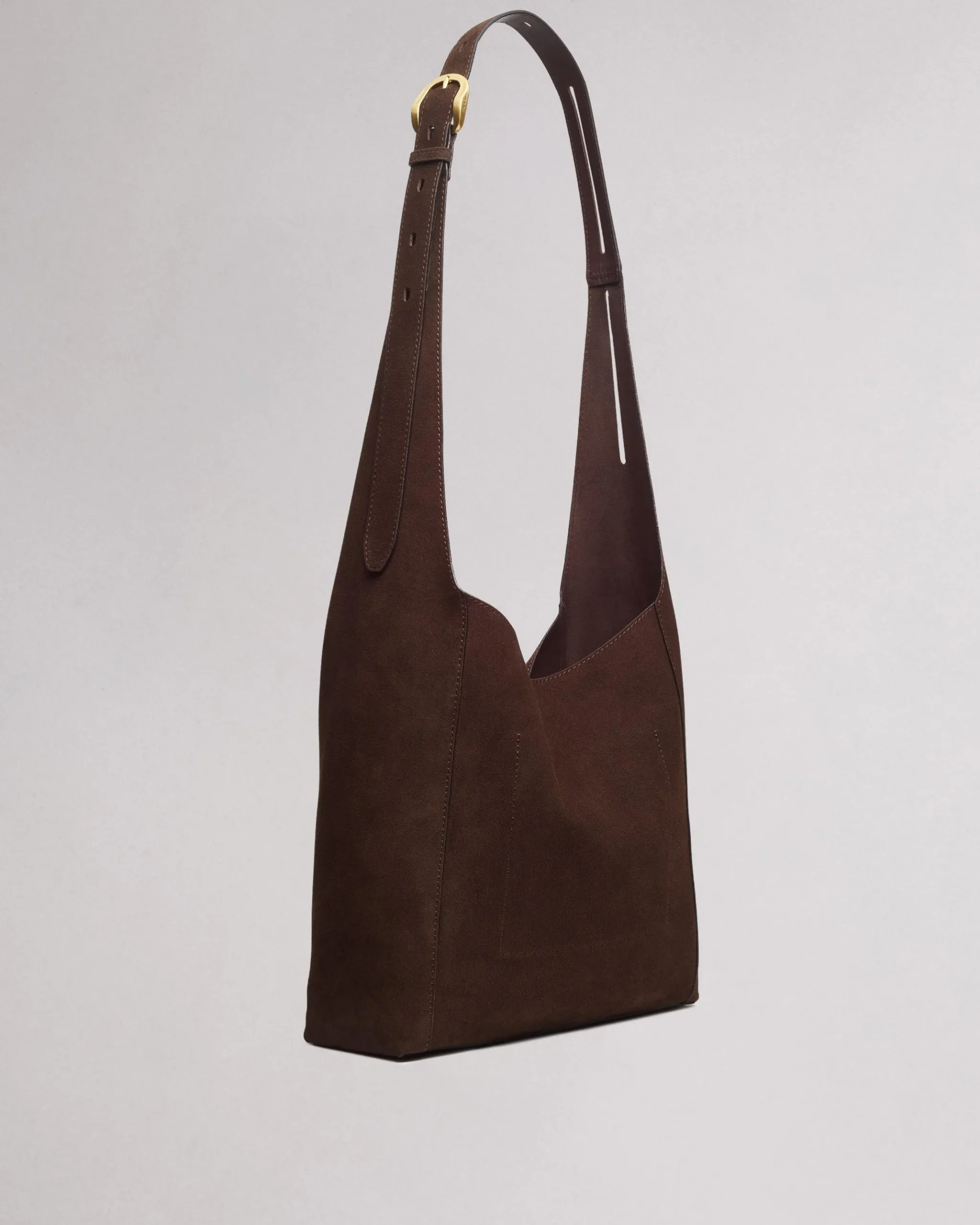 rag & bone Belize Suede Shopper Dark Espresso Suede Store
