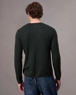rag & bone Bennet Slim Fit Crewneck Sweater Forest Green Store