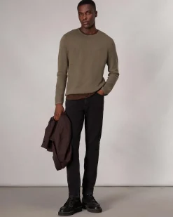 rag & bone Bennet Slim Fit Crewneck Sweater Sage Clearance