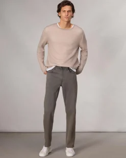 rag & bone Bennet Slim Fit Crewneck Sweater Light Tan Cheap