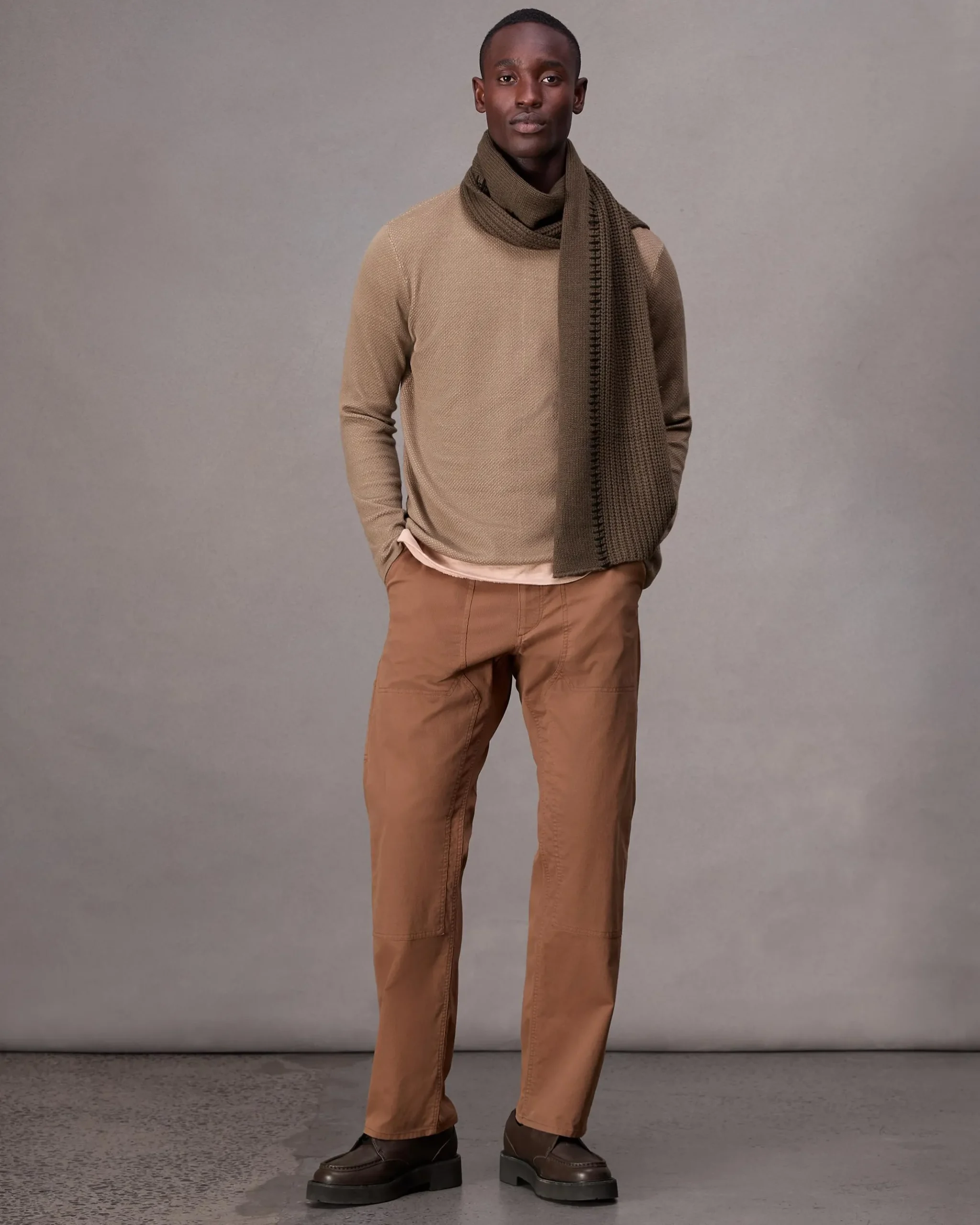 rag & bone Bennet Slim Fit Crewneck Sweater Desert Best Sale