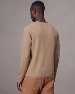 rag & bone Bennet Slim Fit Crewneck Sweater Desert Best Sale