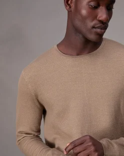 rag & bone Bennet Slim Fit Crewneck Sweater Desert Best Sale