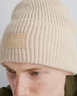 rag & bone Blake Beanie Ivory Cheap