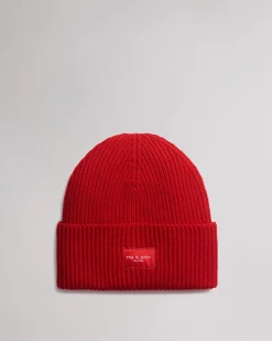 rag & bone Blake Beanie Red New