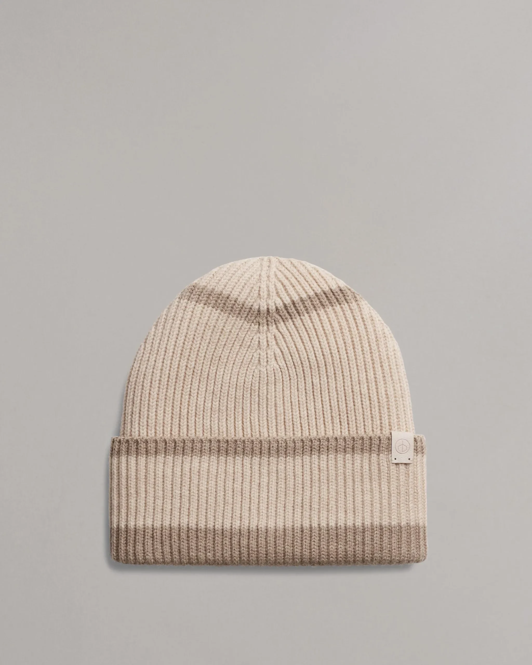 rag & bone Blake Striped Beanie Oat New