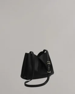 rag & bone Bloom Medium Italian Calf Leather Crossbody Bag Black Shop