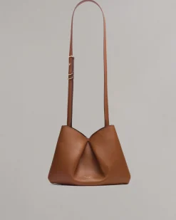 rag & bone Bloom Medium Italian Calf Leather Crossbody Bag Cognac Online