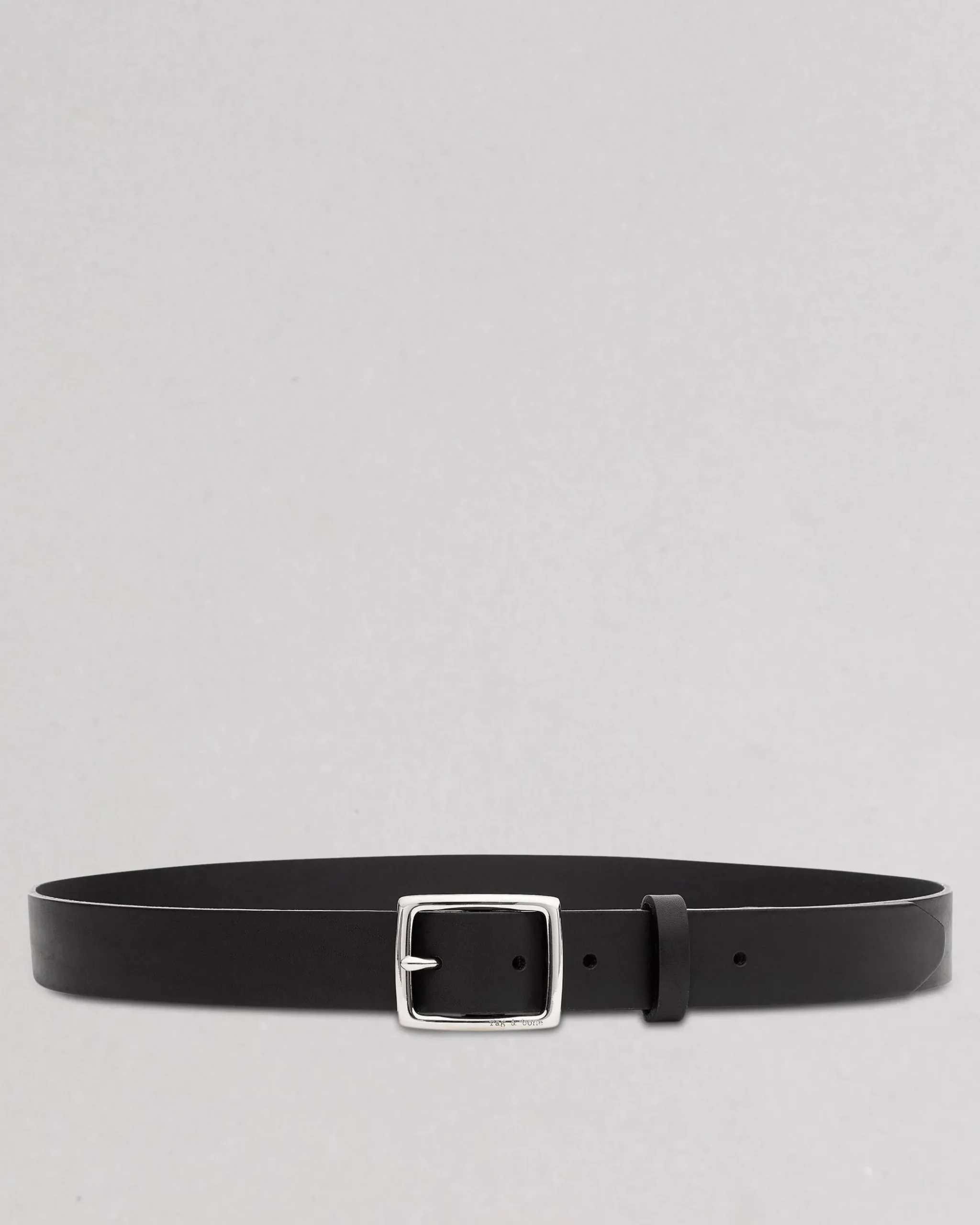 rag & bone Boyfriend Leather Belt Black Sale
