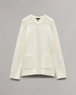 rag & bone Bridget Lady Cardigan Ivory Discount