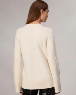 rag & bone Bridget Lady Cardigan Ivory Discount