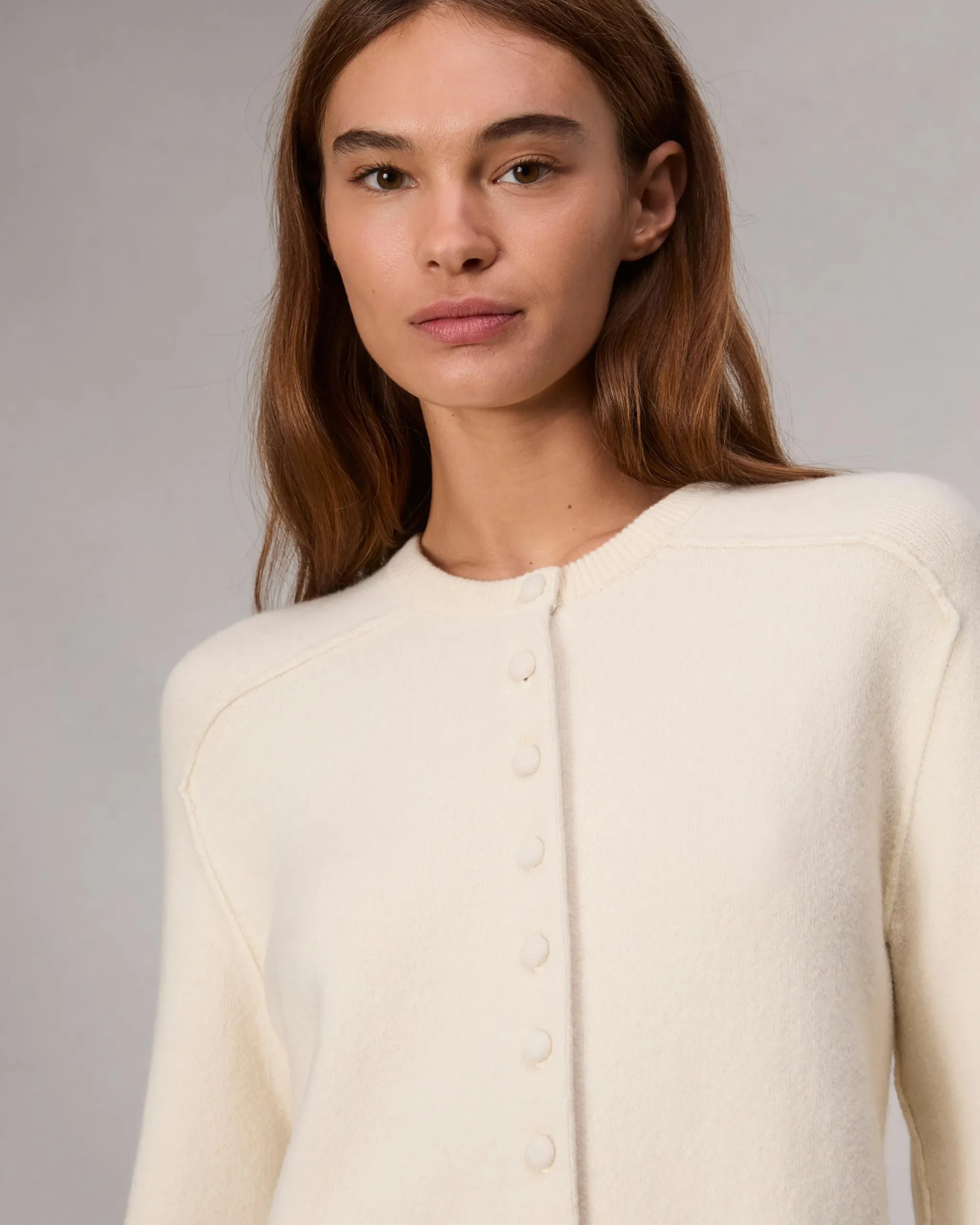 rag & bone Bridget Lady Cardigan Ivory Discount