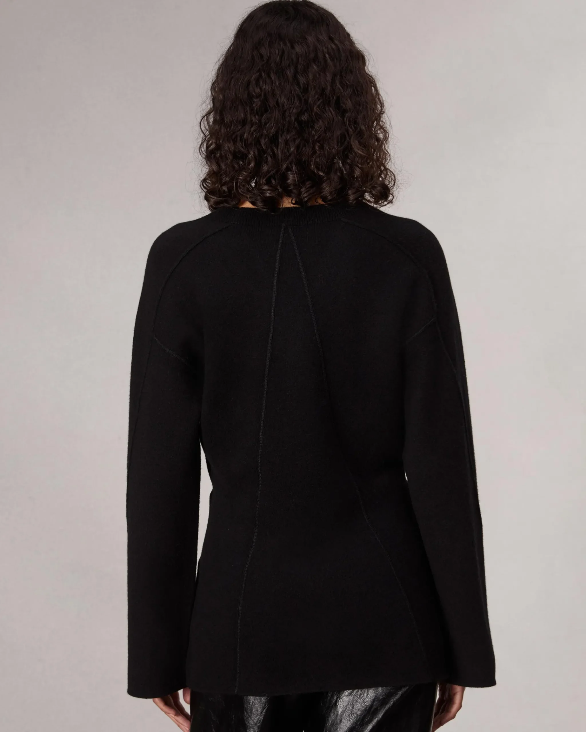rag & bone Bridget V-Neck Cardigan Black Fashion