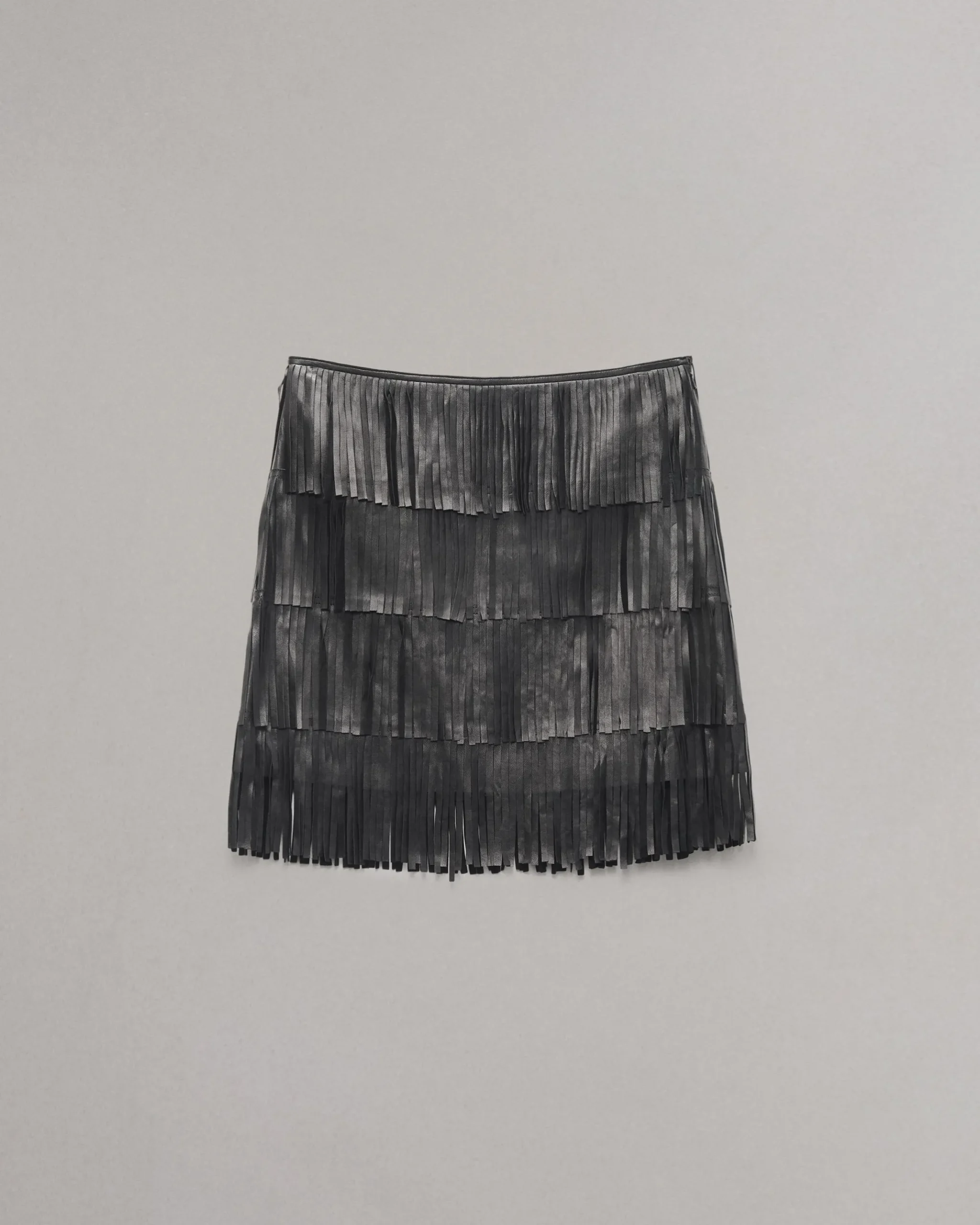 rag & bone Britney Leather Skirt Black Outlet