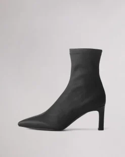 rag & bone Britt Leather Boot Black Discount