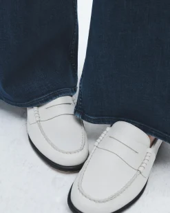 rag & bone Carter Leather Loafer Antique White Shop