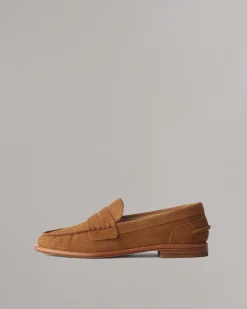 rag & bone Carter Suede Loafer Brownwood Suede New