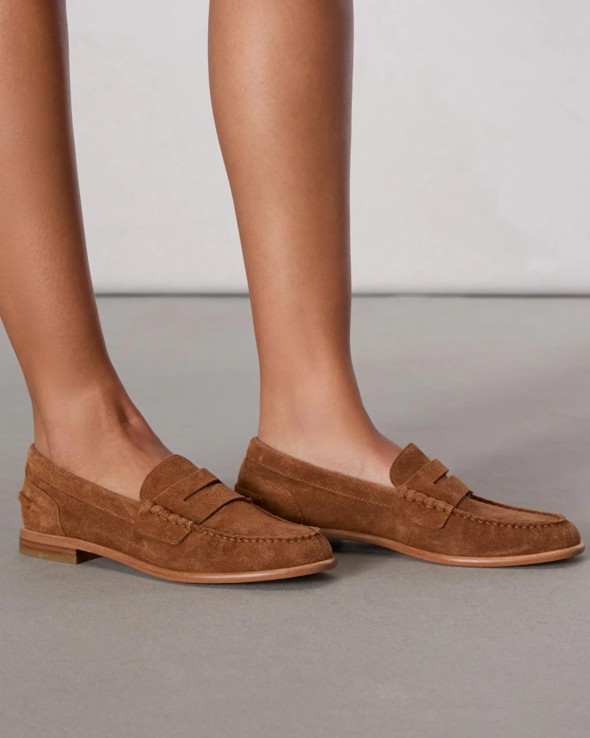 rag & bone Carter Suede Loafer Brownwood Suede New