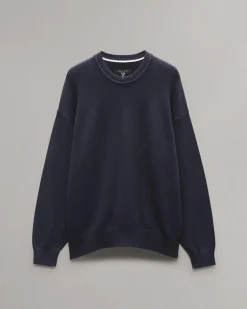 rag & bone Clarkson Relaxed Fit Cotton Sweater Salute Store
