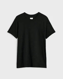 rag & bone Classic Flame Tee Jet Black Flash Sale