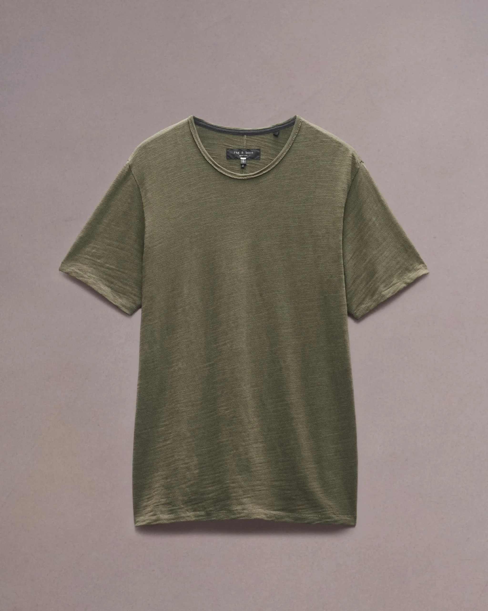 rag & bone Classic Flame T-Shirt Forest Green Fashion