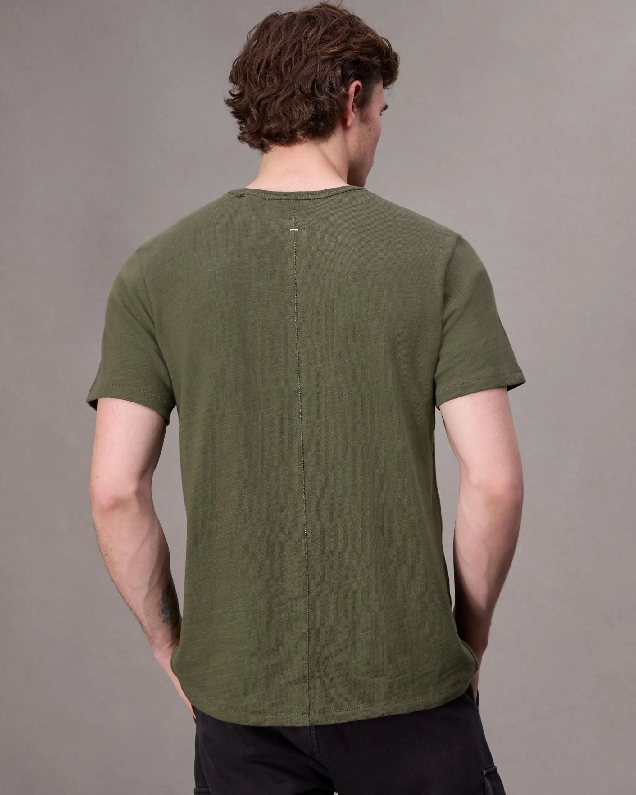 rag & bone Classic Flame T-Shirt Forest Green Fashion
