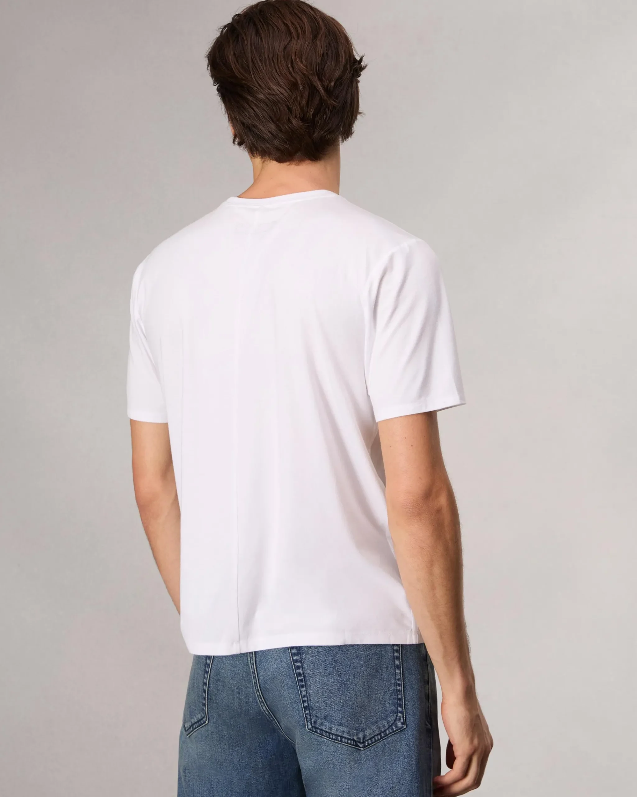 rag & bone Classic Tech Jersey Tee White Best Sale