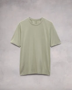 rag & bone Classic Tech Jersey Tee Faded Army Cheap