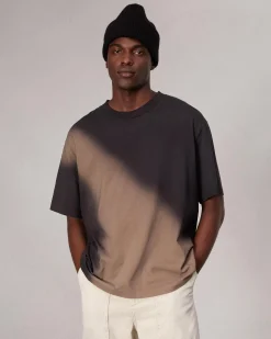 rag & bone Cliff Relaxed Fit Cotton T-Shirt Dark Army Best