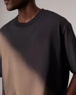 rag & bone Cliff Relaxed Fit Cotton T-Shirt Dark Army Best